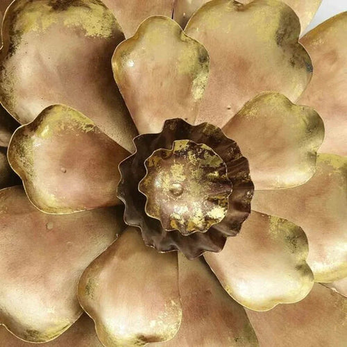 Blooming Flower Metal Wall Art